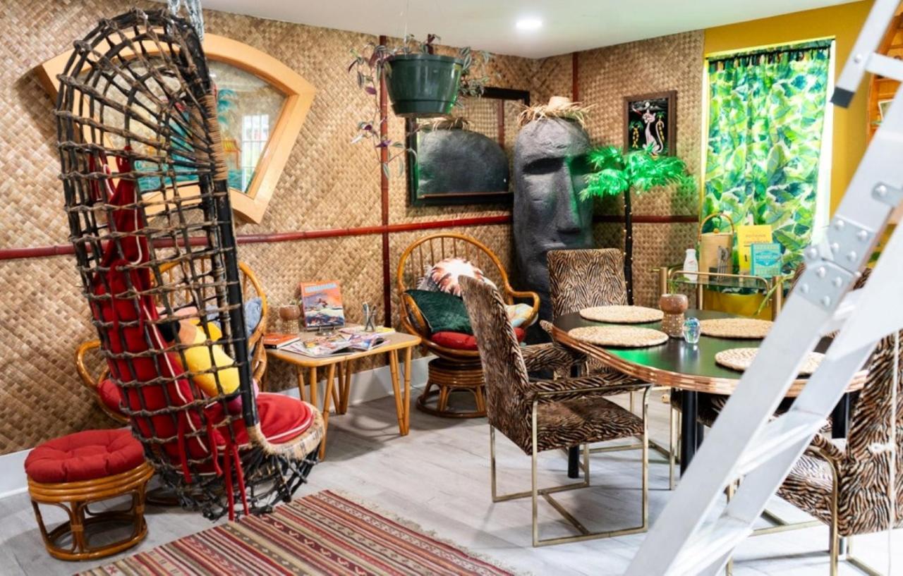 Tropical Tiki Hut Villa Louisville Esterno foto